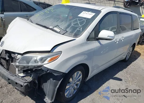 2017 Toyota Sienna Limited 7 Passenger из США, поврежденный, VIN 5TDYZ3DC4HS792287